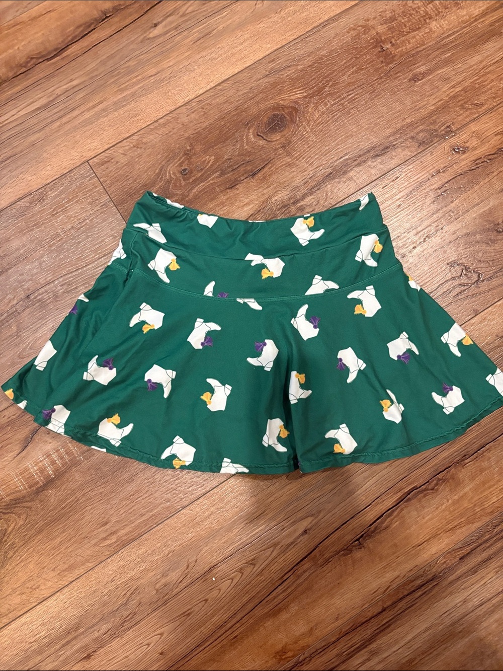 Girls Mardi Gras Skort